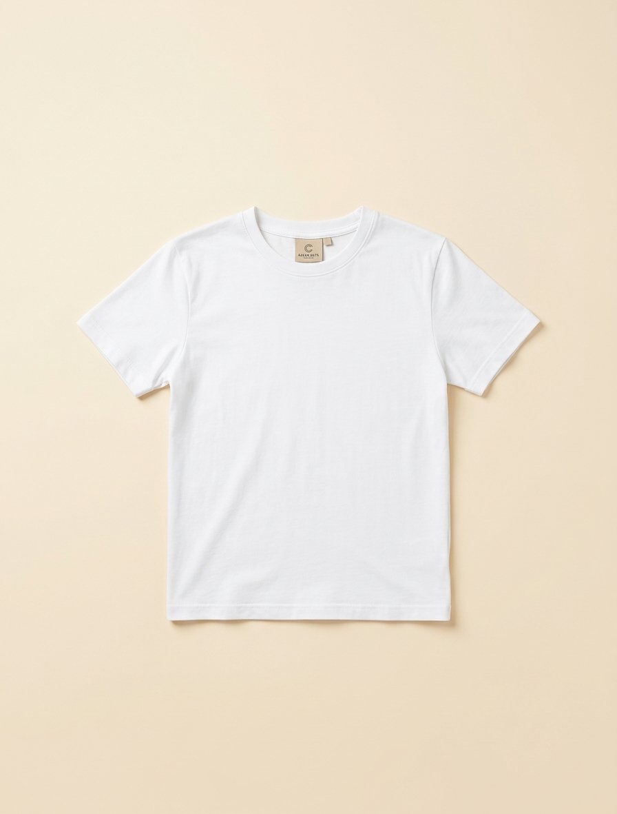 Camiseta básica blanca 003 - Imagen 2