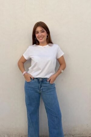 Camiseta básica blanca 003