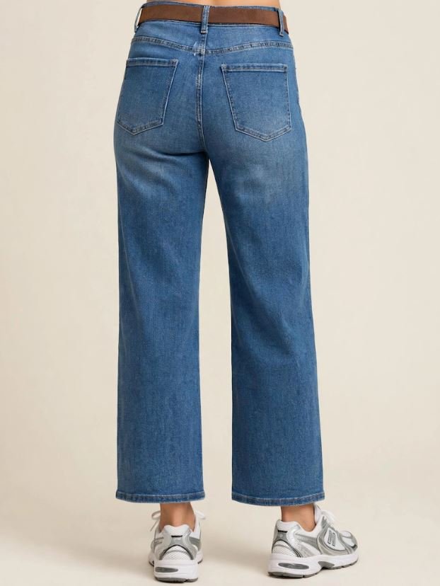 Pantalon wide leg kendall algodón. - Imagen 2