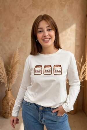 Camiseta Algodón marina
