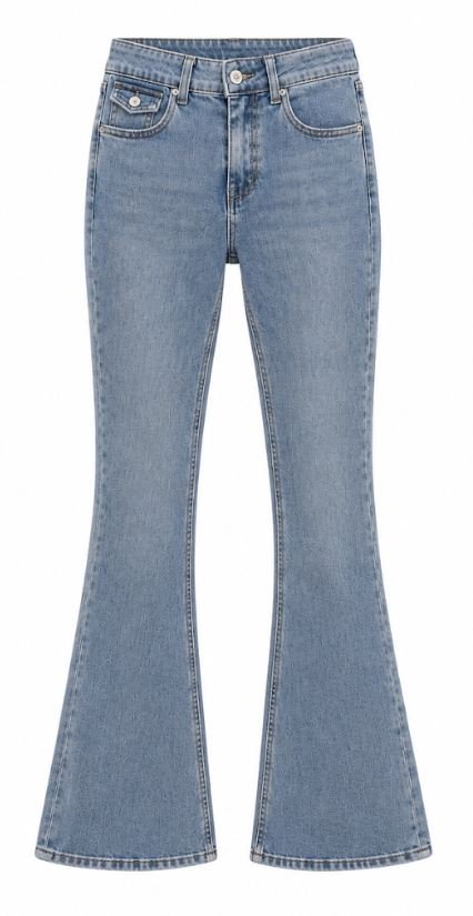 Pantalon vaquero flare amaya. - Imagen 2