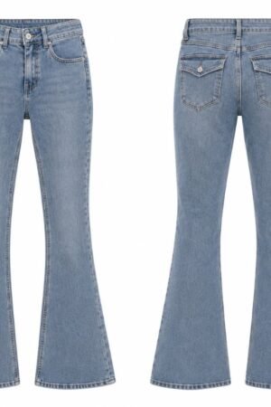 Pantalon vaquero flare amaya.